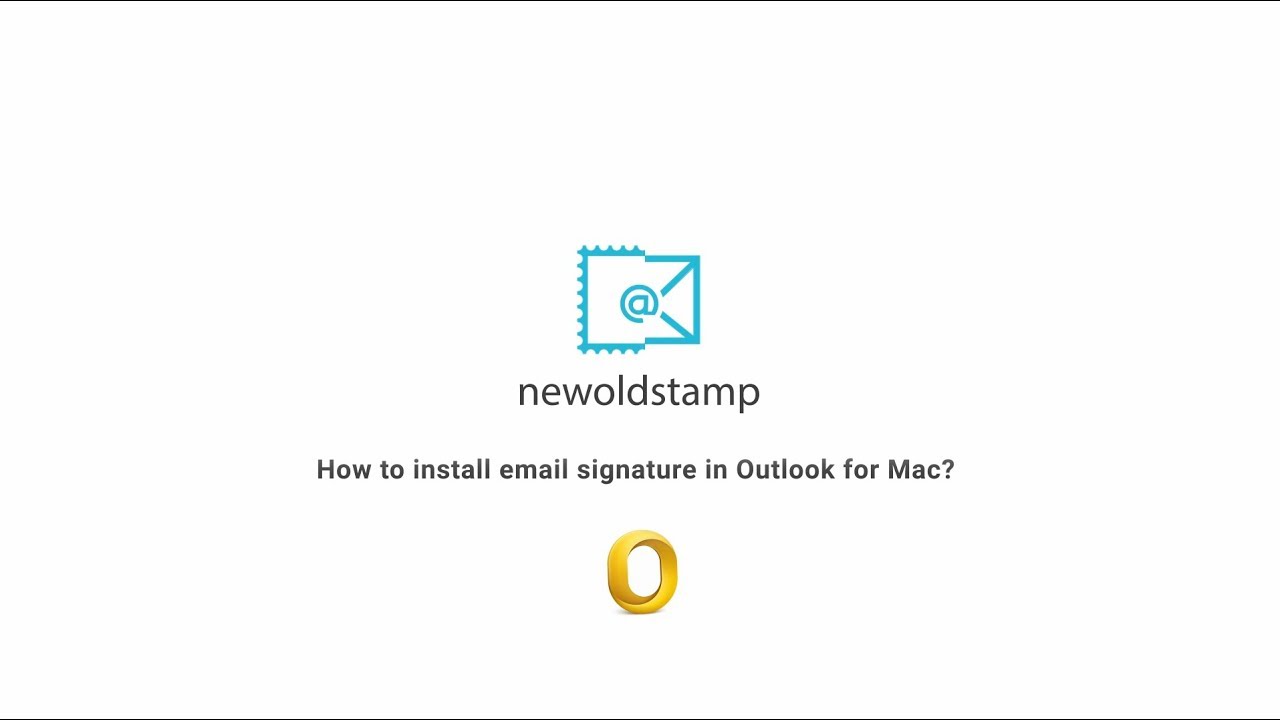 set up digital signature in outlook for mac